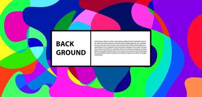 Background Abstract Colors Banner Web vector