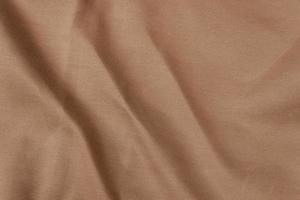 Close up of brown cloth texture background photo