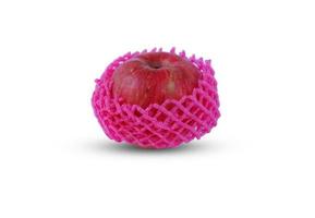 Fuji apple isolated on a white background photo