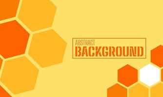 Simple background honeycomb design template for commercial use vector