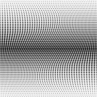 Abstract halftone dotted background. Wave vintage layout vector
