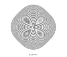 Concentric circle elements. Element for graphic vector