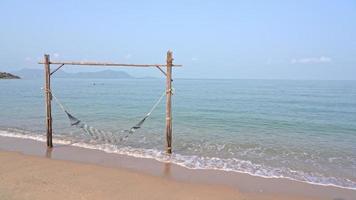 schommel op het strand video