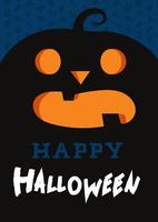 Happy Halloween Lettering vector