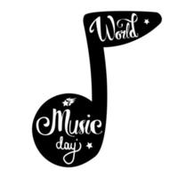 World Music Day vector