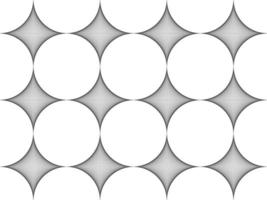Seamless pattern. Stylish texture. Thread art, Strings line, Tile vector