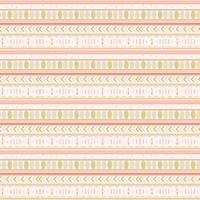 Cute ethnic seamless pattern colorful feminine background vector