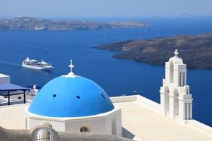 Thera, Santorini, Greece photo