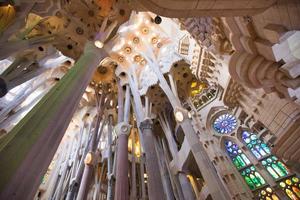 Inside the Sagrada Familia, Spain photo