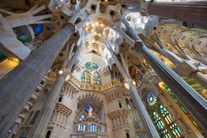 Inside the Sagrada Familia, Spain photo