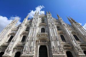catedral de milán, duomo di milano, italia foto