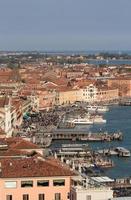 Cityscape of San Marco Venice Italy photo