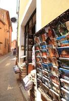 View of beautiful village Roussillon France photo