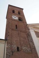 campanario de la iglesia de santa maria di pulcherada en san mauro foto