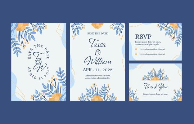 Wedding Invitation Set