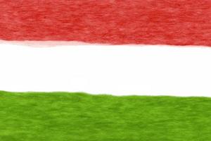 Hungarian Flag of Hungary photo