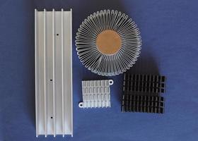 Passive heatsink for electronics photo