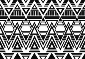 Ethnic tribal hand drawn navajo seamless pattern motifs vector