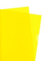 carpetas de documentos amarillas foto