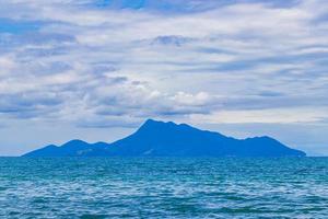 Big tropical island Ilha Grande Praia de Palmas beach Brazil. photo