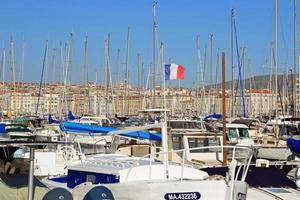 Puerto de Marsella Provenza en el sur de Francia foto
