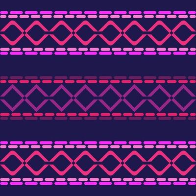 Tribal seamless pattern geometric seamless