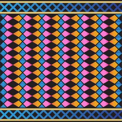 Tribal seamless pattern geometric seamless