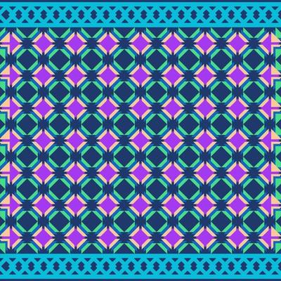 Tribal seamless pattern geometric seamless