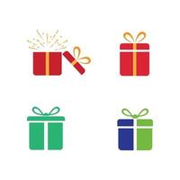 Gift Box Icon Vector