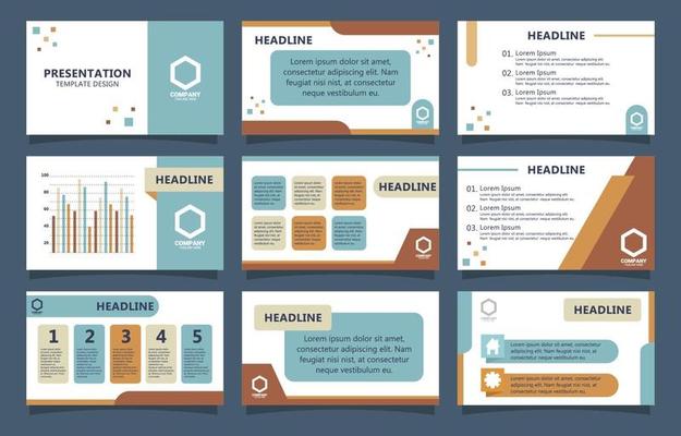 Set of Presentation Template
