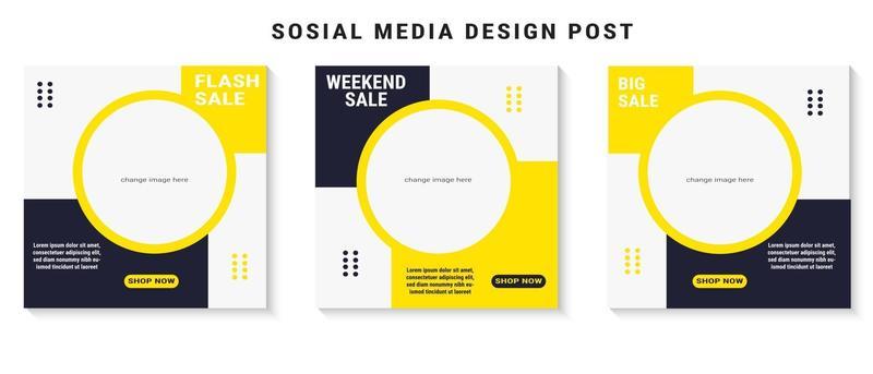 Social Media Post Layout Vector Art, Icons, and Graphics for Free Download