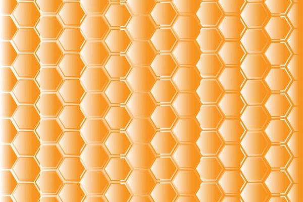 Yellow hexagonal honeycomb mesh pattern