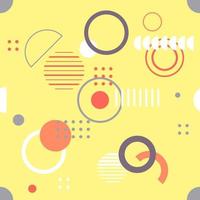 Trendy seamless, geometric pattern, vector illustration.