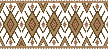 Geometric Ethnic pattern design for background, carpet, wallpaper vector