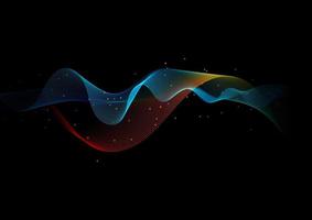 colourful flowing lines design 3006 vector