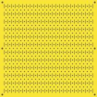 Peg board perforated texture background vector