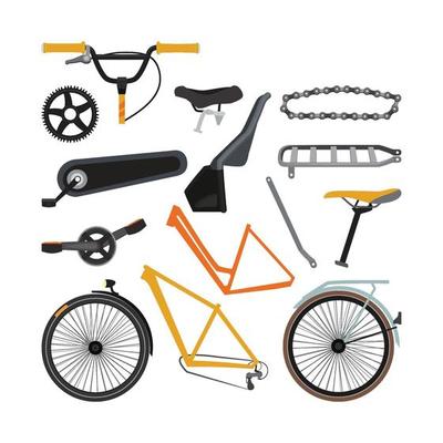 Constructor of different bicycle parts and equipment