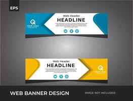 Vector Web Banners Templates design.