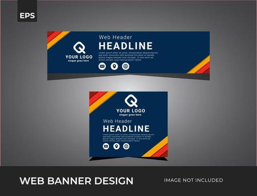 Vector Web Banners Templates design.