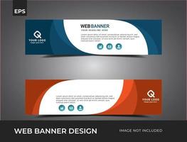 Vector Web Banners Templates design.