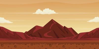 Parallax Background Design vector