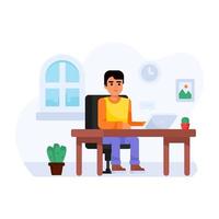 Freelance Developer and engineer vector