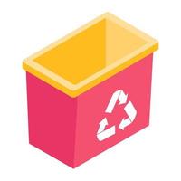 Recycle Bin Design vector