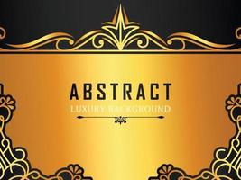 Abstract Luxury Ornamental background vector