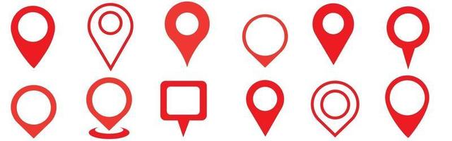 Maps pin. Location map icon. vector