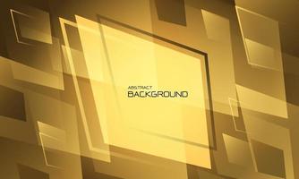 Abstract yellow geometric technology futuristic background vector