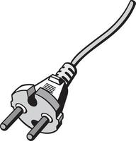 Power Plug or Cable vector