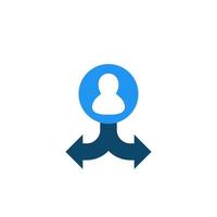 decision making, vector icon