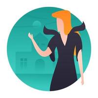 Witch Character Concepts vector