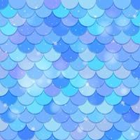 Fish scale seamless pattern background vector